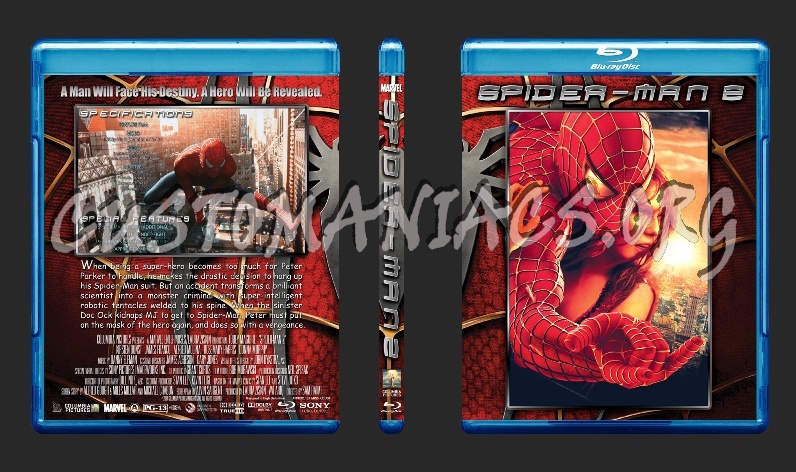 Spider-Man Trilogy blu-ray cover