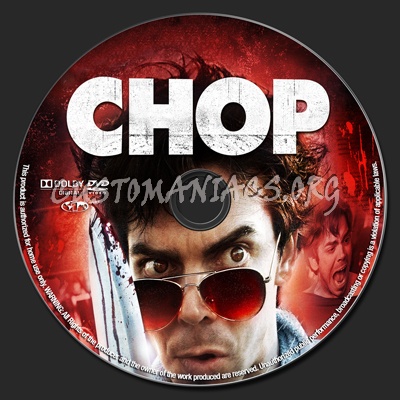 Chop dvd label