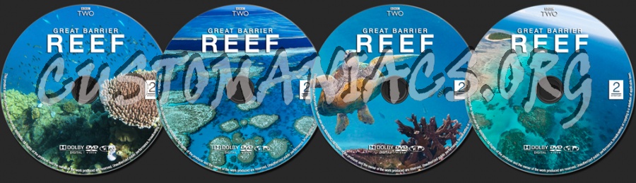 Great Barrier Reef dvd label