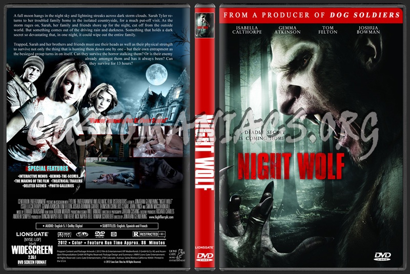 Night Wolf (aka 13 HRS) dvd cover