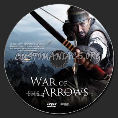 War of the Arrows (2011) dvd label