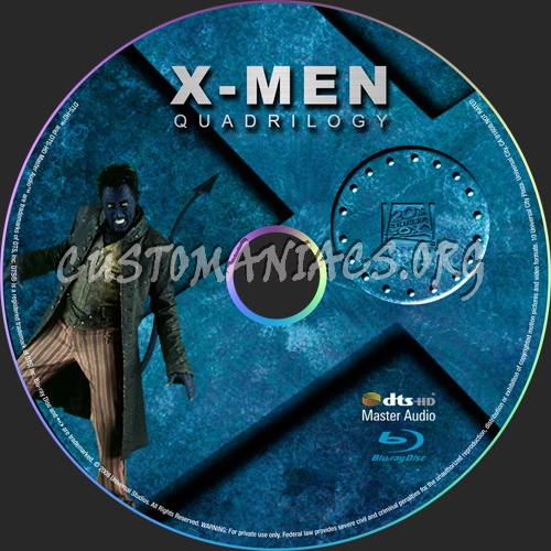  blu-ray label