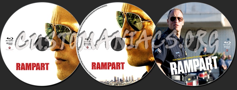 Rampart blu-ray label