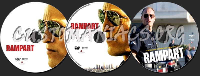 Rampart dvd label