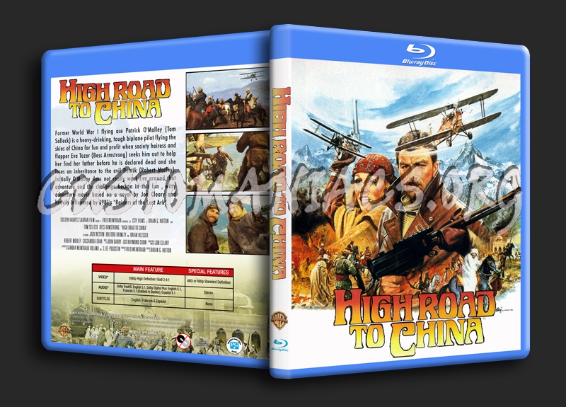 High Road to China blu-ray cover