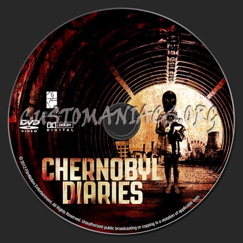 Chernobyl Diaries dvd label