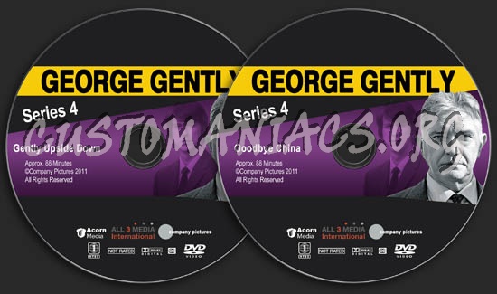 George Gently: Series 4 dvd label
