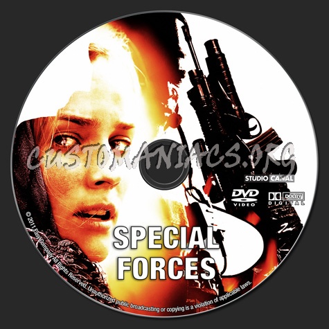 Special Forces (2011) dvd label