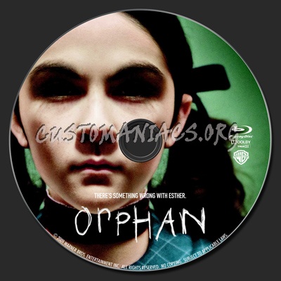 Orphan blu-ray label