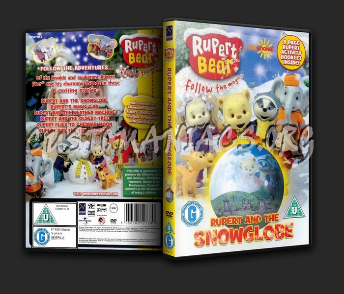 Rupert The Bear Rupert And The Snow Globe dvd cover