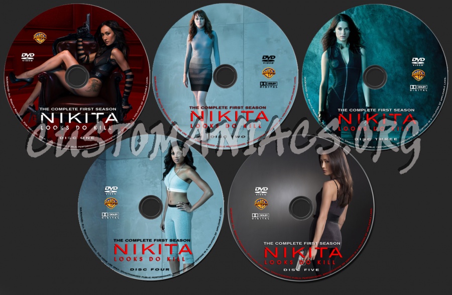 Nikita - Season 1 dvd label