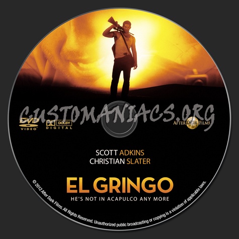 El Gringo dvd label