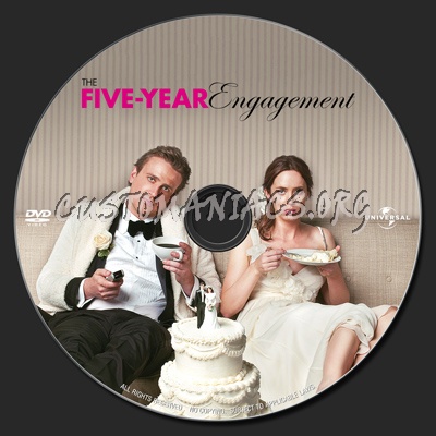 The Five-Year Engagement dvd label