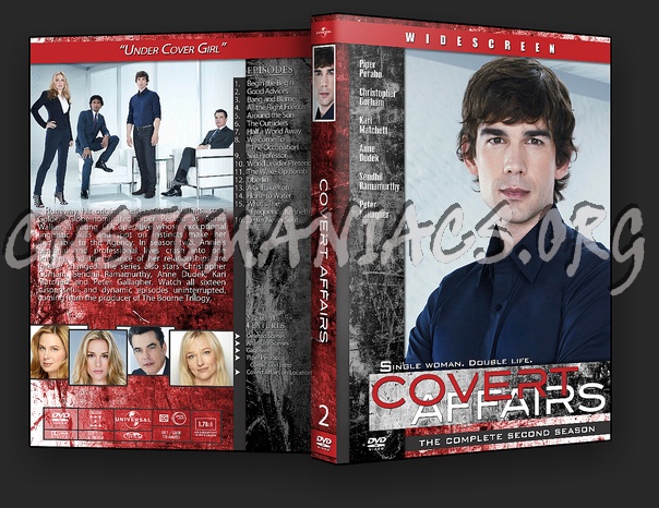 Covert Affairs dvd cover