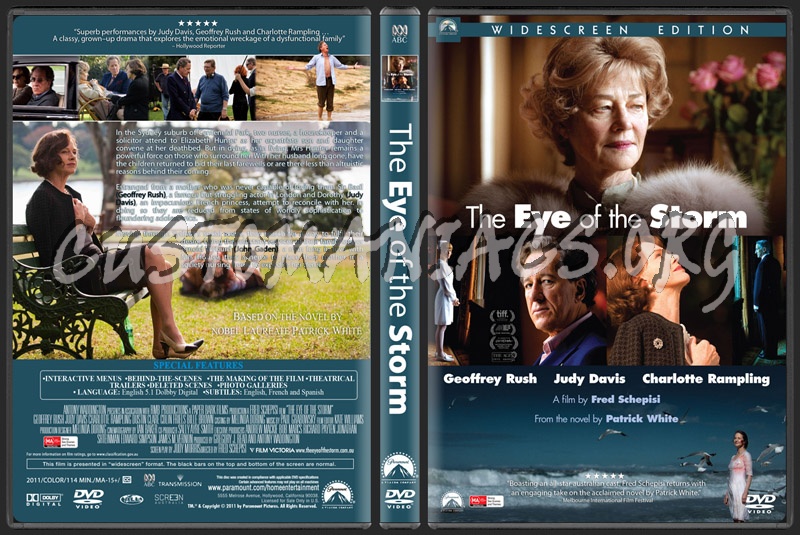 The Eye Of The Storm dvd cover