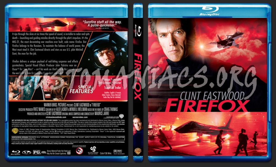 Firefox blu-ray cover