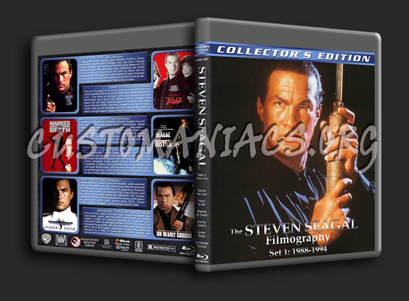 Steven Seagal Filmography: Set 1 (1988-1994) blu-ray cover