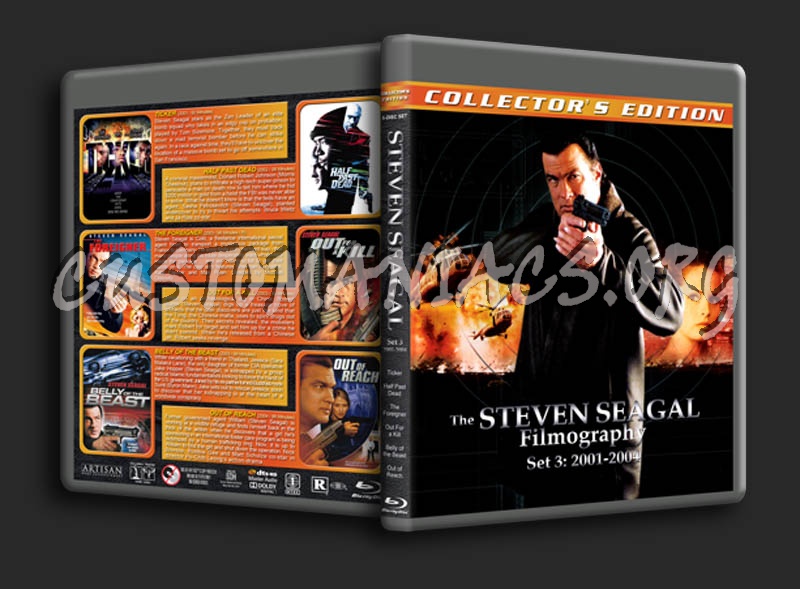 Steven Seagal Filmography: Set 3 (2001-2004) blu-ray cover