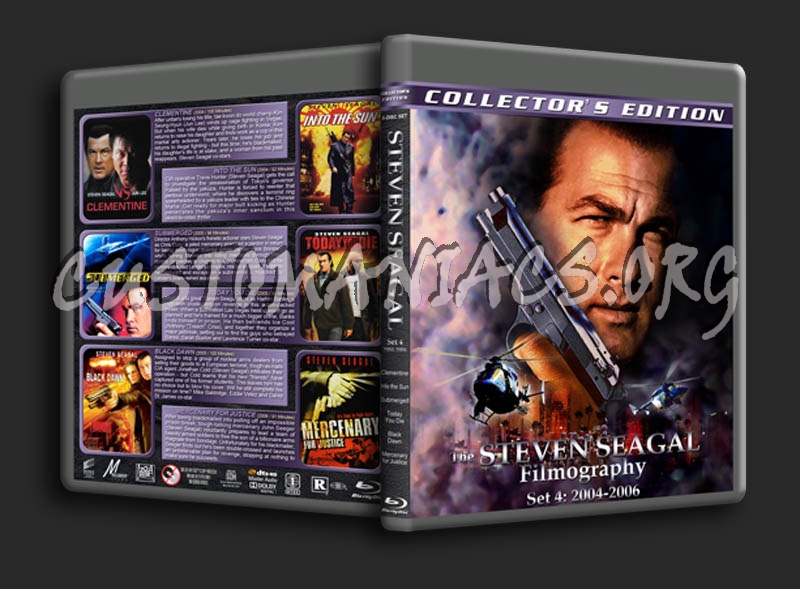 Steven Seagal Filmography: Set 4 (2004-2006) blu-ray cover