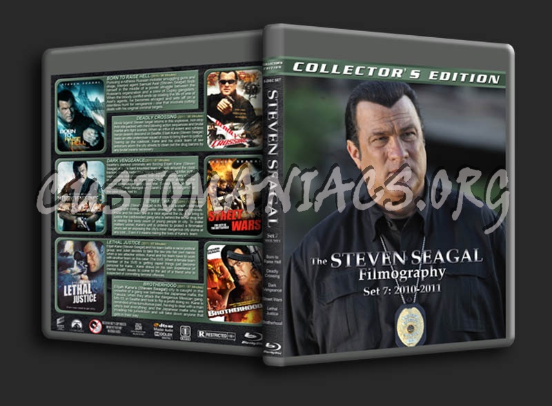 Steven Seagal Filmography: Set 7 (2010-2011) blu-ray cover