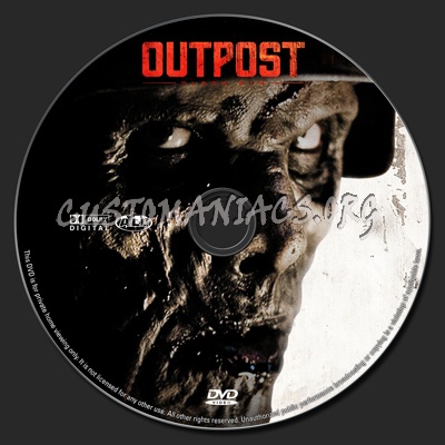 Outpost: Black Sun dvd label