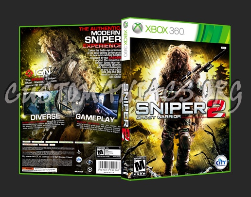 Sniper: Ghost Warrior 2 dvd cover