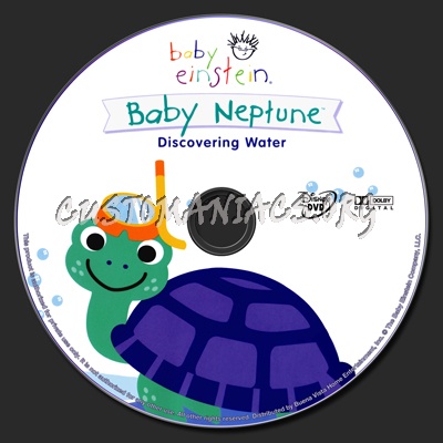 Baby Einstein Baby Neptune Discovering Water dvd label