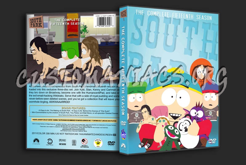 South Park - Season 15 dvd cover