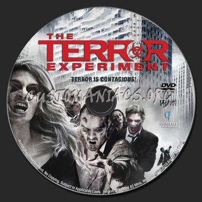 The Terror Experiment dvd label