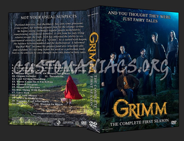 Grimm Season 1 dvd cover