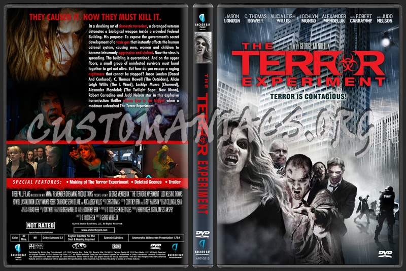 The Terror Experiment dvd cover