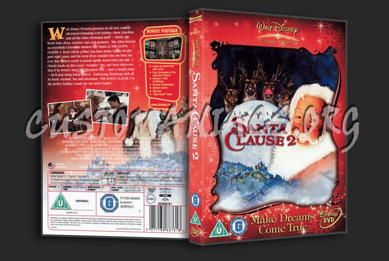 The Santa Clause 2 dvd cover