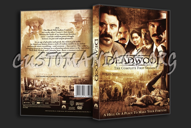 Deadwood Season 1 dvd cover