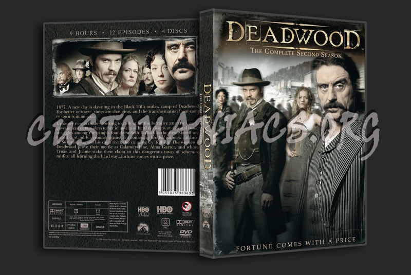 Deadwood Season 2 dvd cover