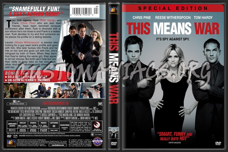 This Means War dvd cover