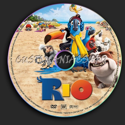 Rio dvd label