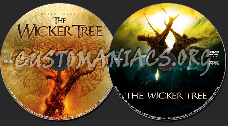 The Wicker Tree dvd label