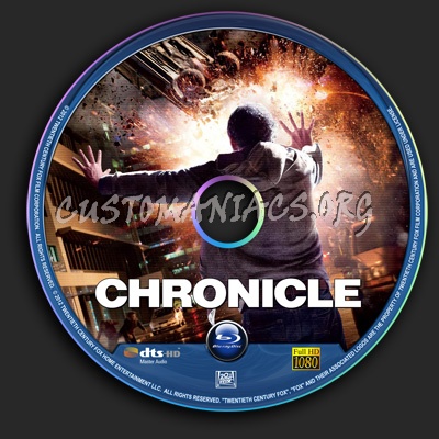 Chronicle blu-ray label