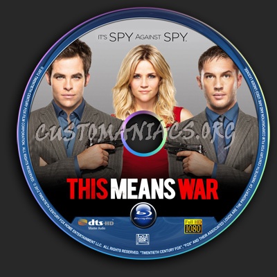 This Means War blu-ray label