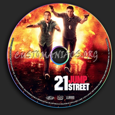 21 Jump Street dvd label