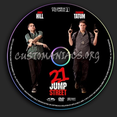 21 Jump Street dvd label