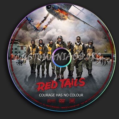 Red Tails dvd label