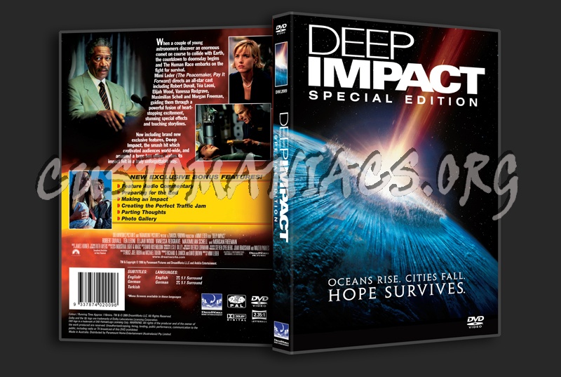 Deep Impact dvd cover