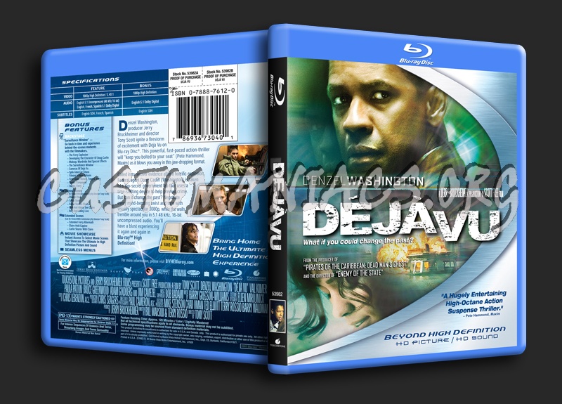 Deja Vu blu-ray cover