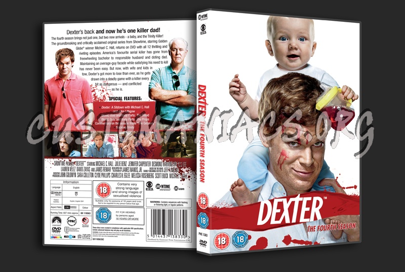 Dexter Season 4 dvd cover