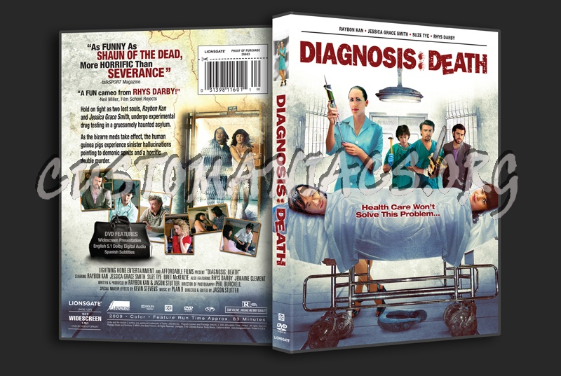 Diagnosis Death dvd cover