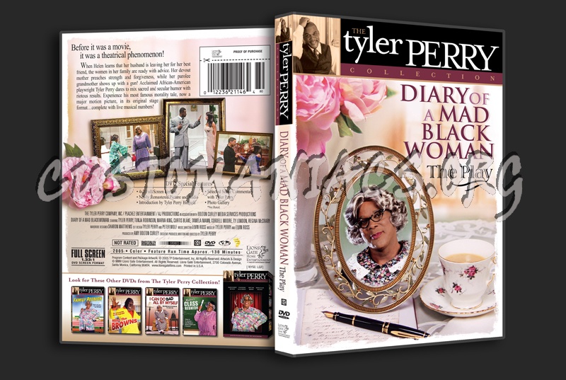Diary of a Mad Black Woman The Play dvd cover