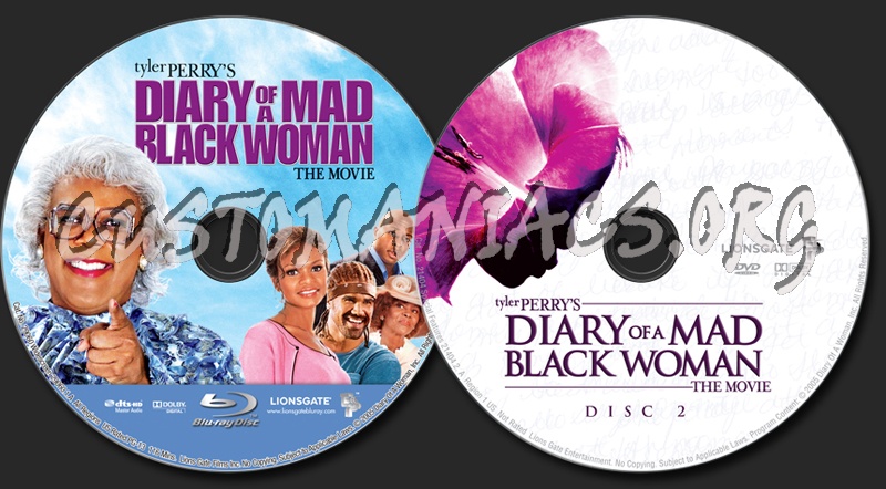 Diary of a Mad Black Woman blu-ray label