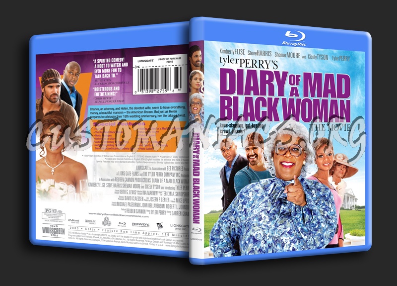 Diary of a Mad Black Woman blu-ray cover