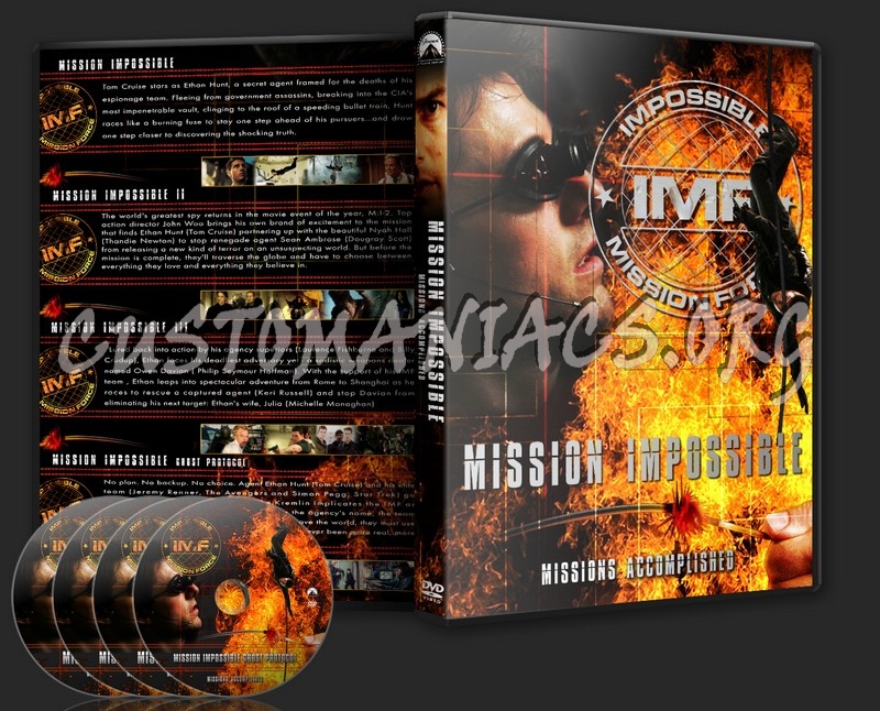 Mission Impossible Collection dvd cover